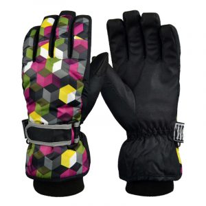 Kids snow gloves Custom China SKK205